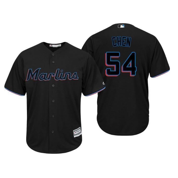 Wei-Yin Chen Miami Marlins 2019 Baseball Player Jersey