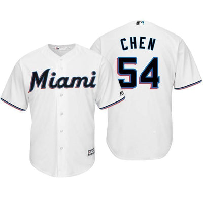 Wei-Yin Chen Miami Marlins 2019 Baseball Player Jersey