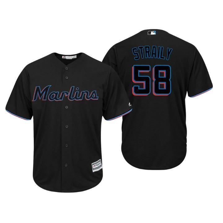Dan Straily Miami Marlins 2019 Baseball Player Jersey