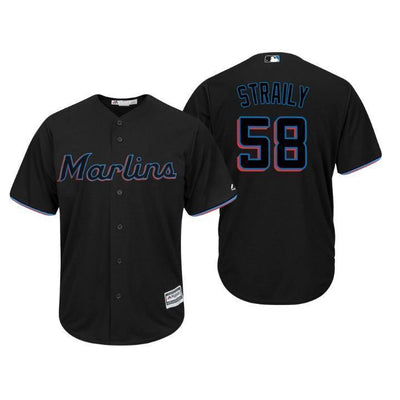 Dan Straily Miami Marlins 2019 Baseball Player Jersey