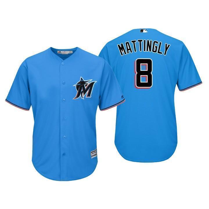 Don Mattingly Miami Marlins 2019 Baseball Player Jersey