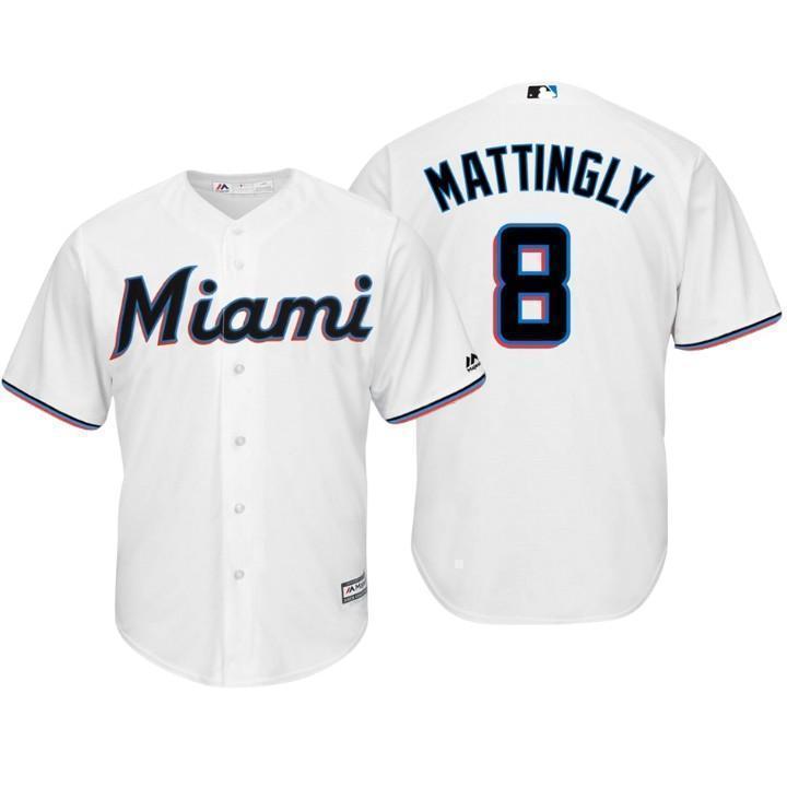 Don Mattingly Miami Marlins 2019 Baseball Player Jersey
