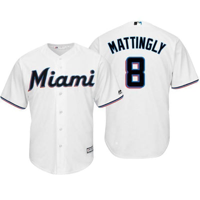 Don Mattingly Miami Marlins 2019 Baseball Player Jersey