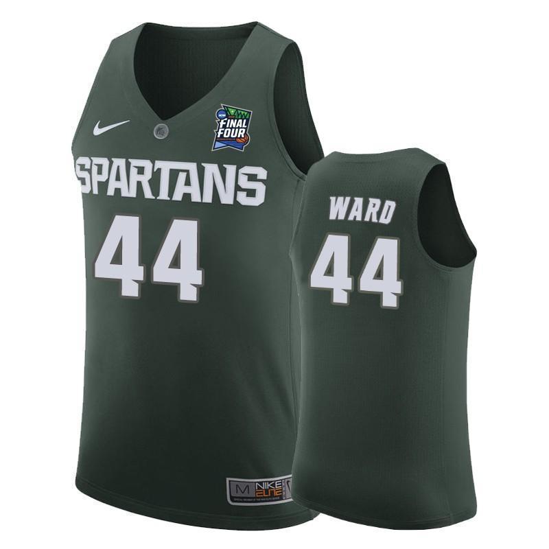 Nick Ward Michigan State Spartans 2019 Final Four Basketball Jersey - Green