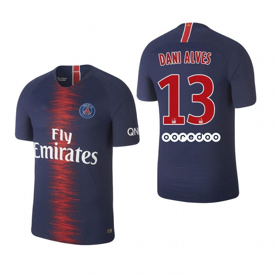 Dani Alves Paris Saint-Germain Home Jersey 2018/19