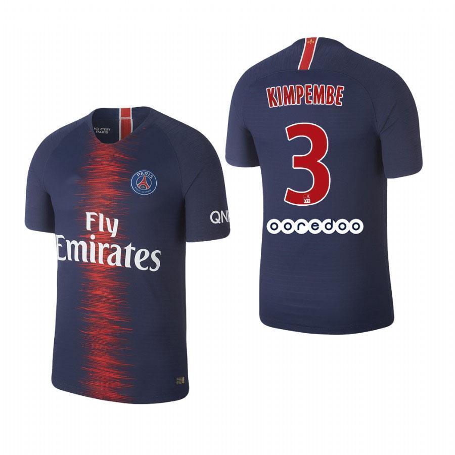 Presnel Kimpembe Paris Saint-Germain Home Jersey 2018/19