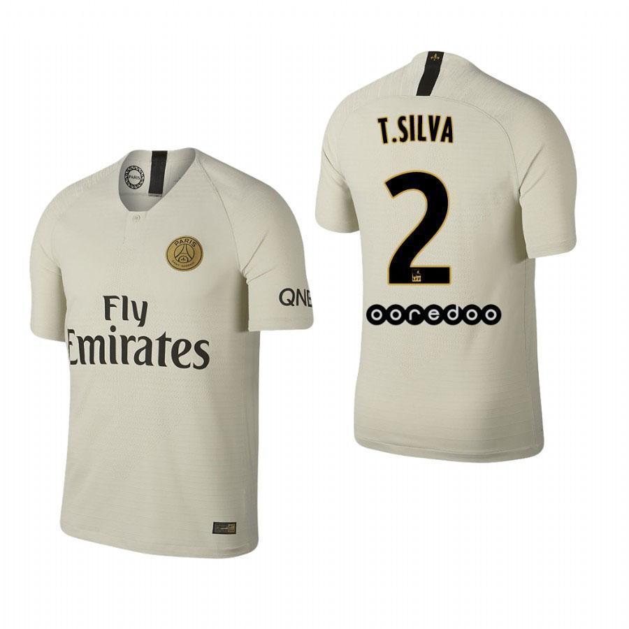Thiago Silva Paris Saint-Germain Away Jersey 2018/19