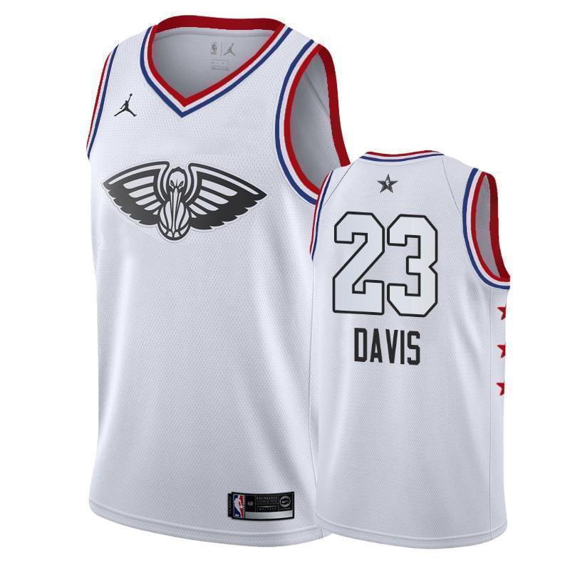 New Orleans Pelicans #23 Anthony Davis 2019 ALL STAR Swingman Jersey