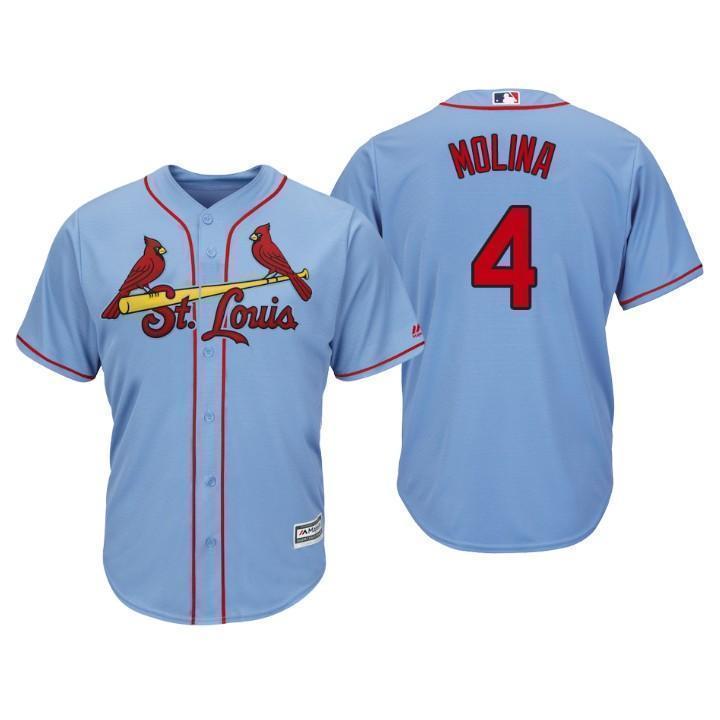 Yadier Molina St. Louis Cardinals 2019 Baseball Player Jersey