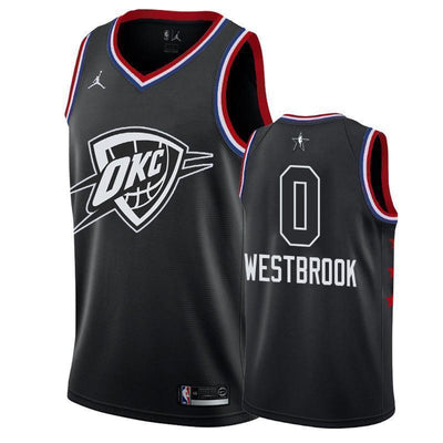 Oklahoma City Thunder #0 Russell Westbrook 2019 ALL STAR Swingman Jersey
