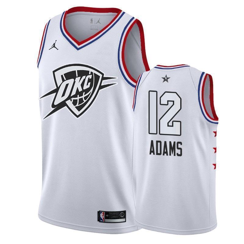 Oklahoma City Thunder #12 Steven Adams 2019 ALL STAR Swingman Jersey