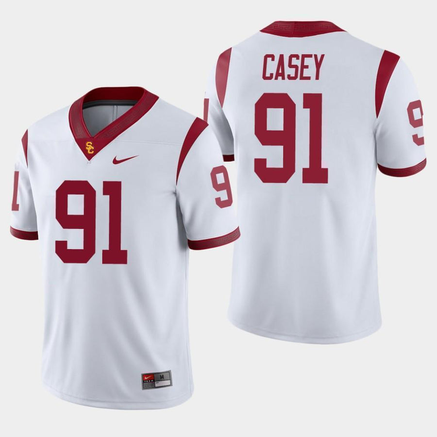Jurrell Casey USC Trojans Football Jersey - White