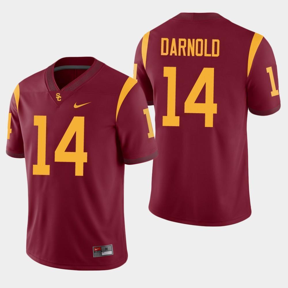 Sam Darnold USC Trojans Football Jersey - Cardinal