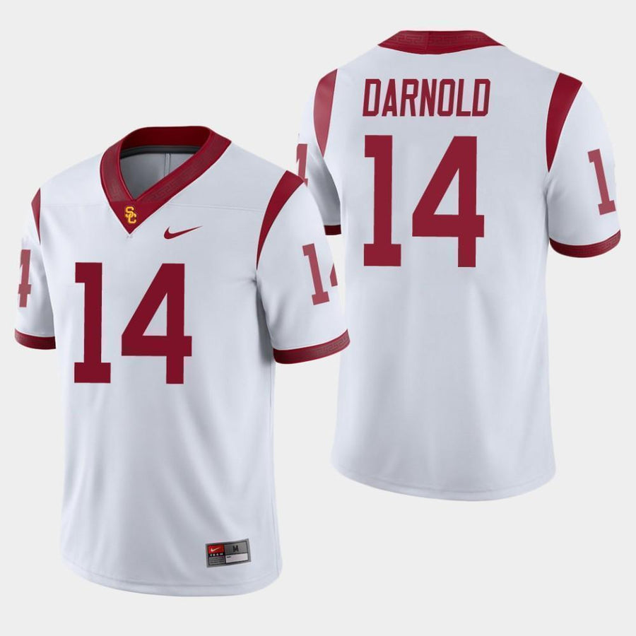 Sam Darnold USC Trojans Football Jersey - White