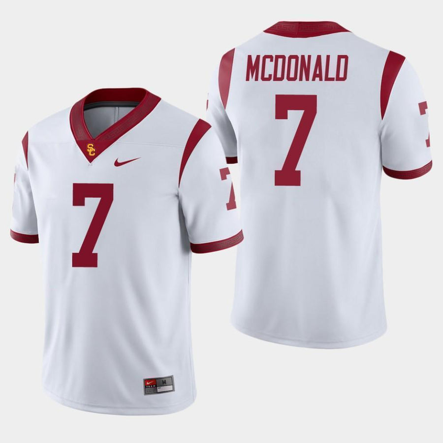 T.J. McDonald USC Trojans Football Jersey - White
