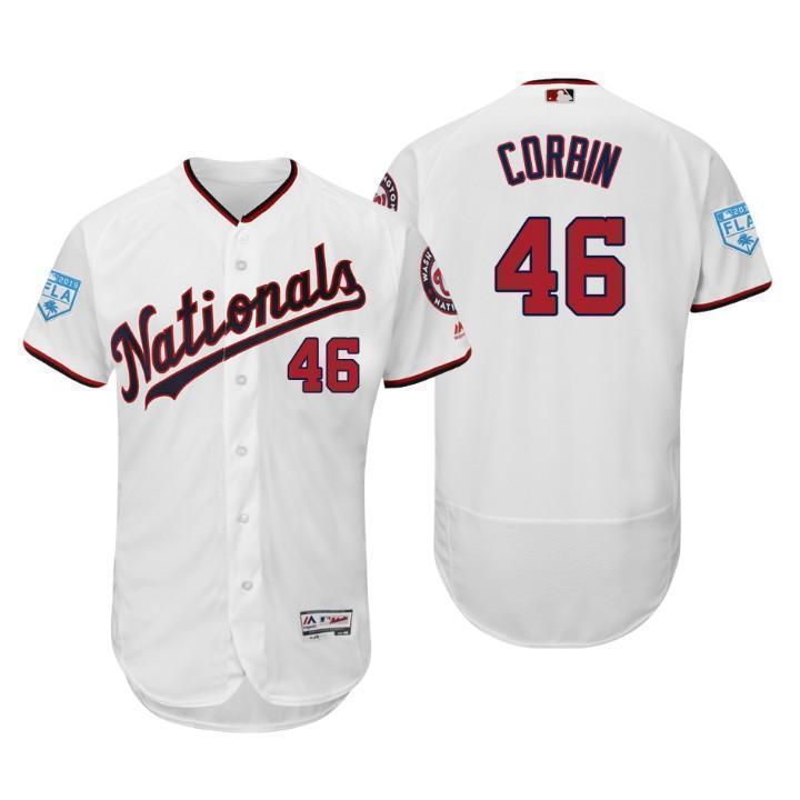 Patrick Corbin Washington Nationals 2019 Spring Training Baseball Player Jersey