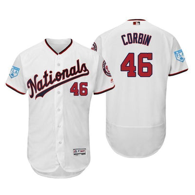 Patrick Corbin Washington Nationals 2019 Spring Training Baseball Player Jersey