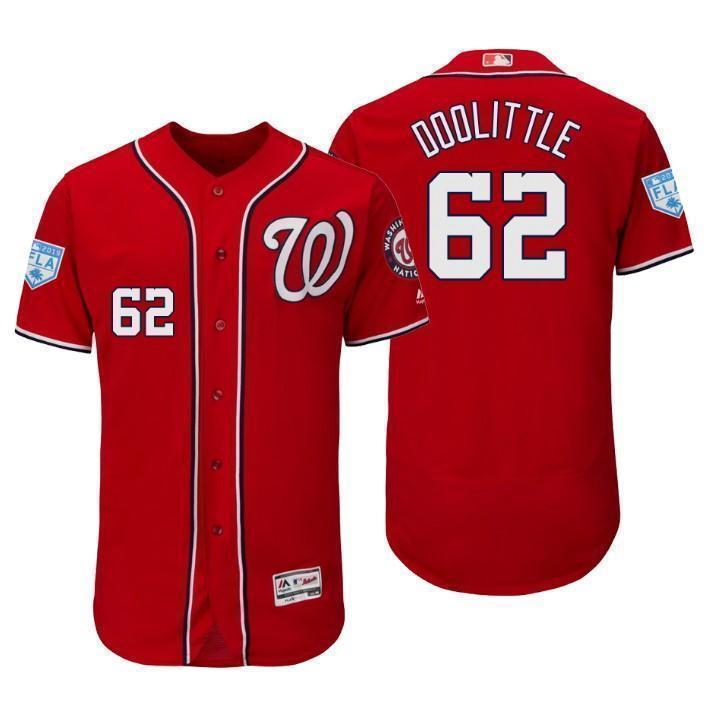 Sean Doolittle Washington Nationals 2019 Spring Training Baseball Player Jersey