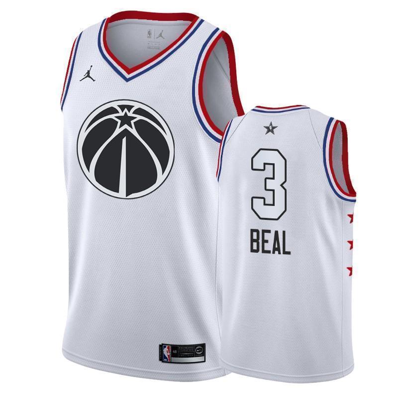 Washington Wizards #3 Bradley Beal 2019 ALL STAR Swingman Jersey