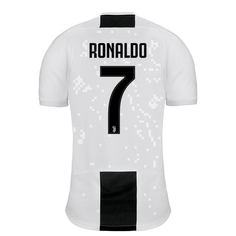 Cristiano Ronaldo CR7 Juventus 2018/19 Home Jersey