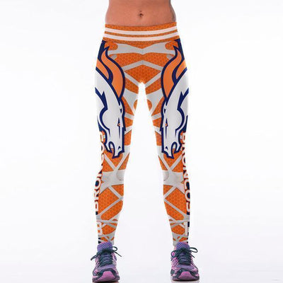 Women's Denver Broncos 3D Print Leggings
