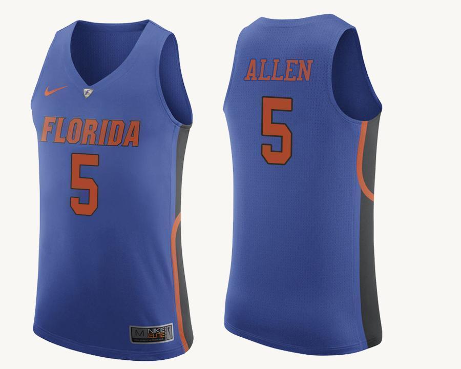 KeVaughn Allen Florida Gators Basketball Jersey