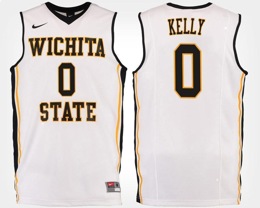 Rashard Kelly Wichita State Shockers Basketball Jersey-White