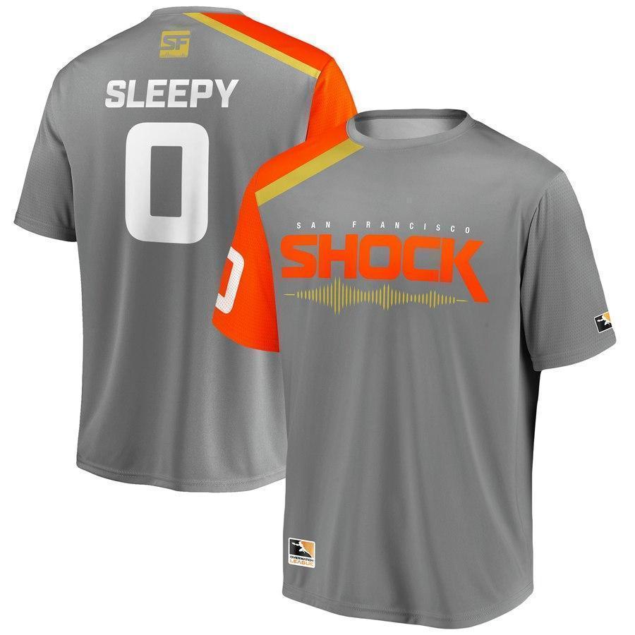 Sleepy San Francisco Shock Overwatch League Jersey