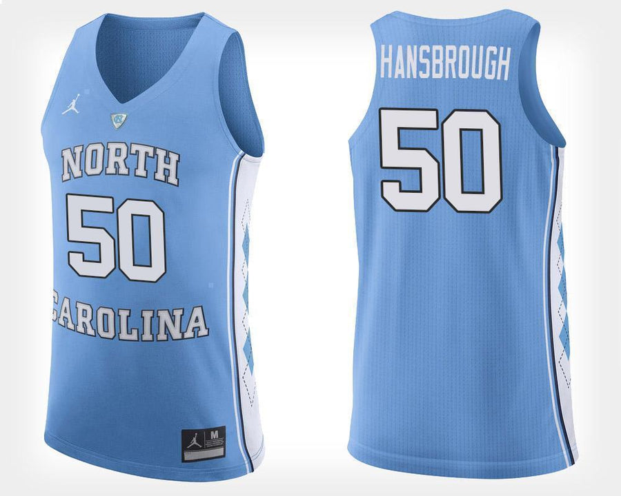 Tyler Hansbrough North Carolina Basketball Jersey - Light Blue