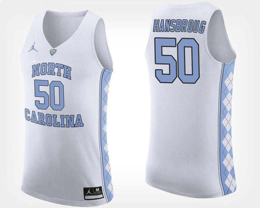 Tyler Hansbrough North Carolina Basketball Jersey - White