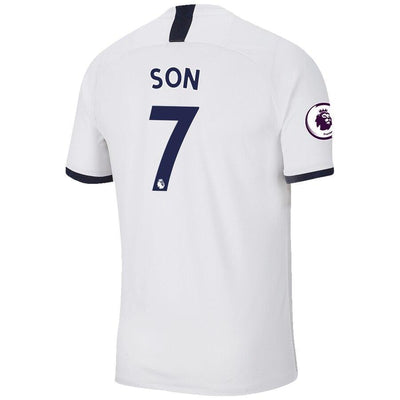 Son Heung-min #7 Tottenham Hotspur 2019/20 Home Replica Breathe Stadium Player Jersey – White