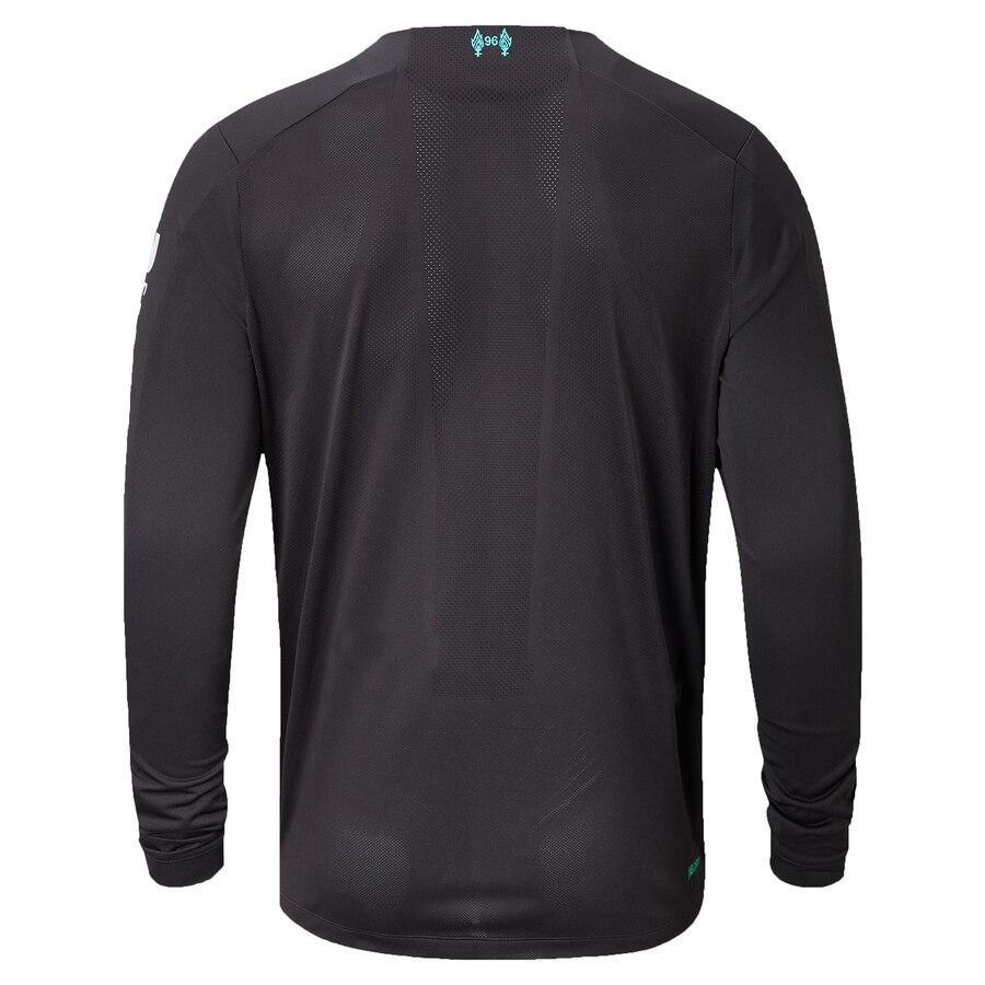 Liverpool 2019/20 Third Replica Long Sleeve Jersey - Black