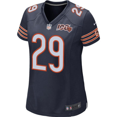 Women's Chicago Bears Tarik Cohen Navy 100th Season Game Jersey