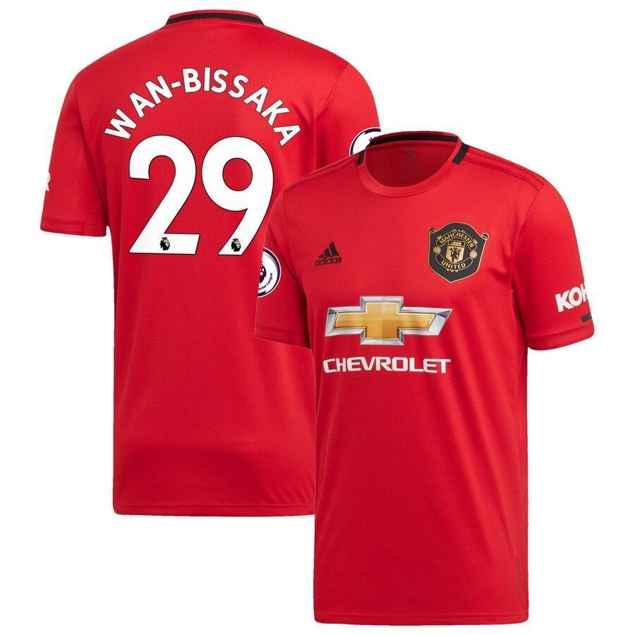 Aaron Wan-Bissaka Manchester United 2019/20 Home Replica Player Jersey – Red