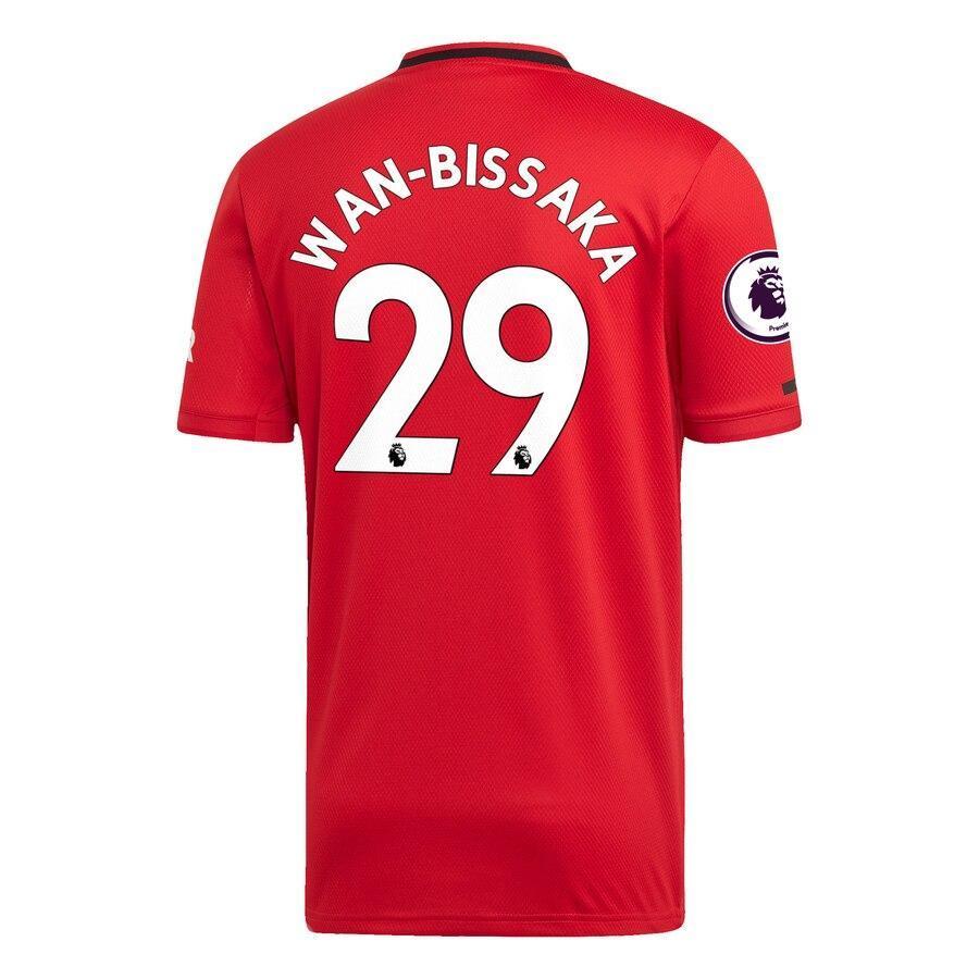 Aaron Wan-Bissaka Manchester United 2019/20 Home Replica Player Jersey – Red