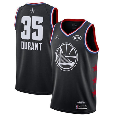 Golden State Warriors #35 Kevin Durant 2019 ALL STAR Swingman Jersey