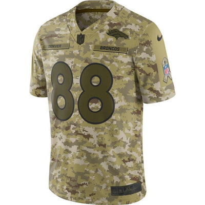 Demaryius Thomas Denver Broncos Game Jersey Camo