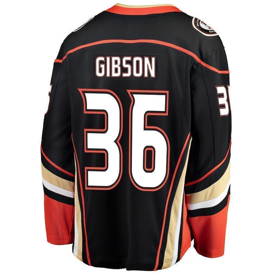 John Gibson Anaheim Ducks Player Swingman Jersey