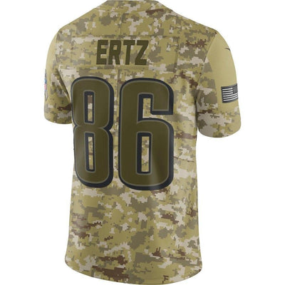 Zach Ertz Philadelphia Eagles Game Jersey Camo