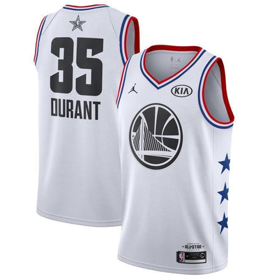 Golden State Warriors #35 Kevin Durant 2019 ALL STAR Swingman Jersey