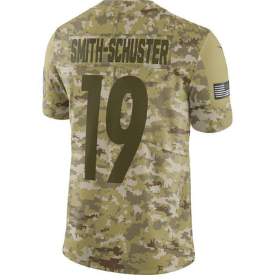 JuJu Smith-Schuster Pittsburgh Steelers Game Jersey Camo
