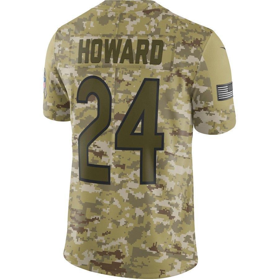 Jordan Howard Chicago Bears Game Jersey Camo
