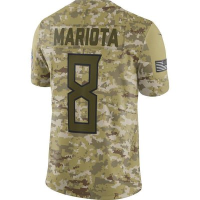 Marcus Mariota Tennessee Titans Game Jersey Camo