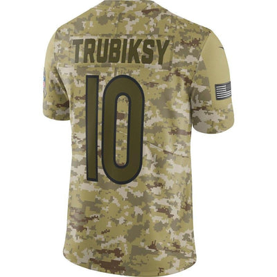 Mitchell Trubisky Chicago Bears Game Jersey Camo