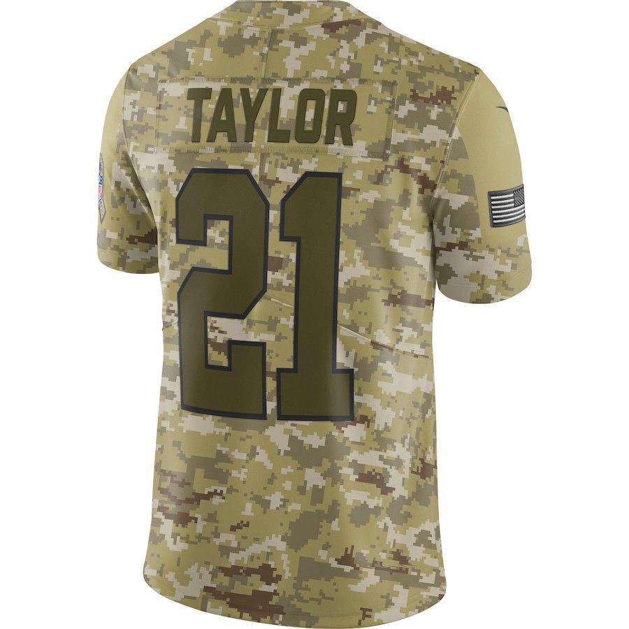 Sean Taylor Washington Redskins Game Jersey Camo