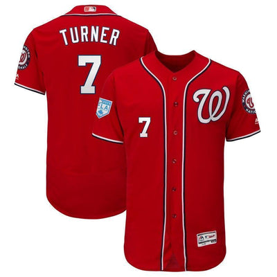Trea Turner Washington Nationals 2019 Spring Training Baseball Player Jersey