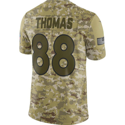 Demaryius Thomas Denver Broncos Game Jersey Camo