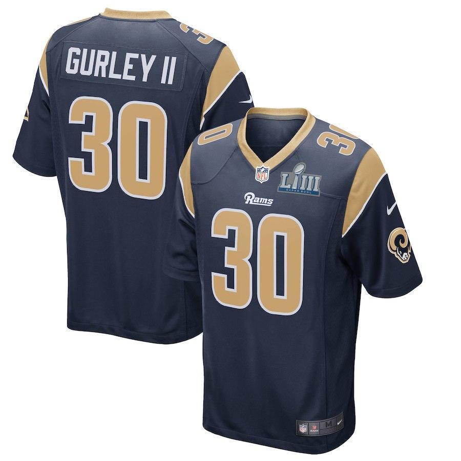 Todd Gurley II Los Angeles Rams Super Bowl LIII Game Jersey