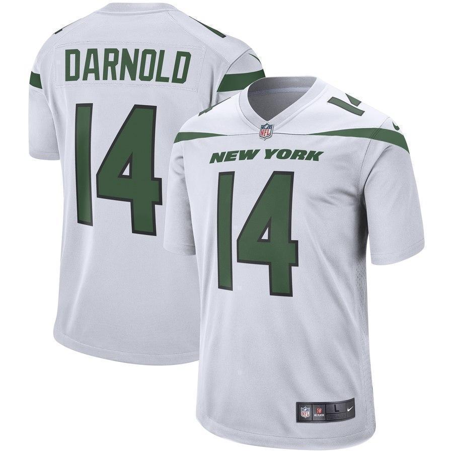 Sam Darnold New York Jets 2019 Game Jersey - White