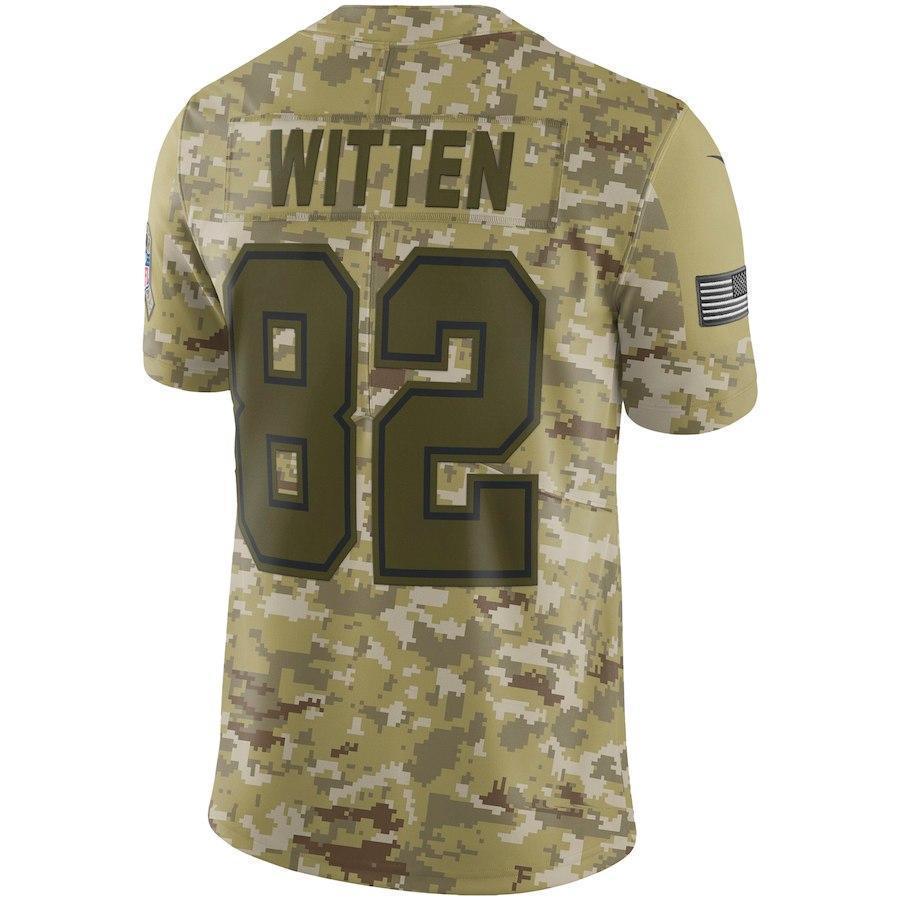 Jason Witten Dallas Cowboys Game Jersey Camo